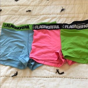 Flag Nor Fail workout shorts